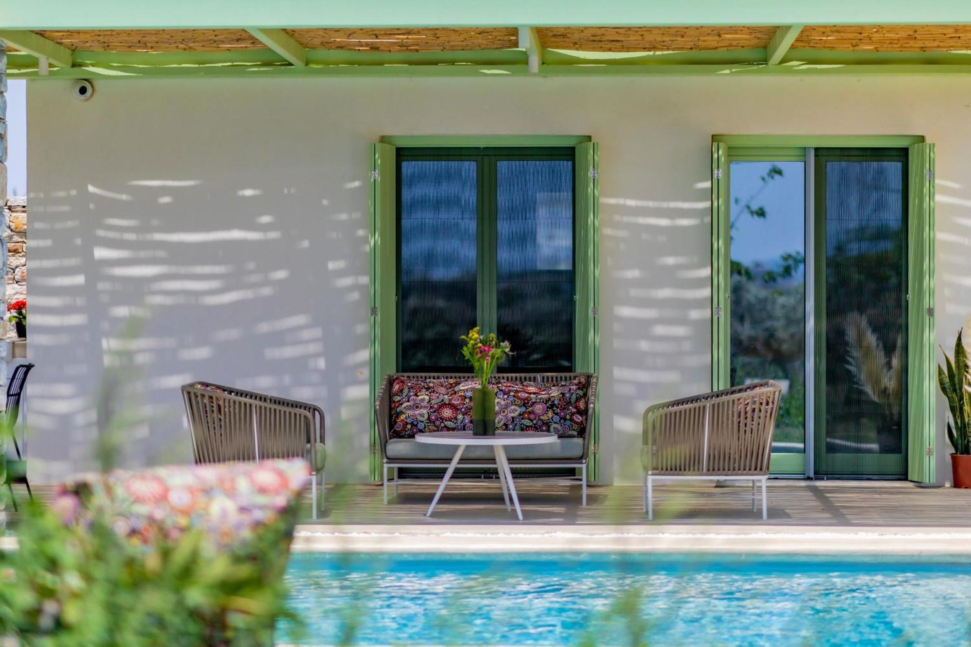 Plioni Villas & Suites Mikri Vigla Buitenkant foto