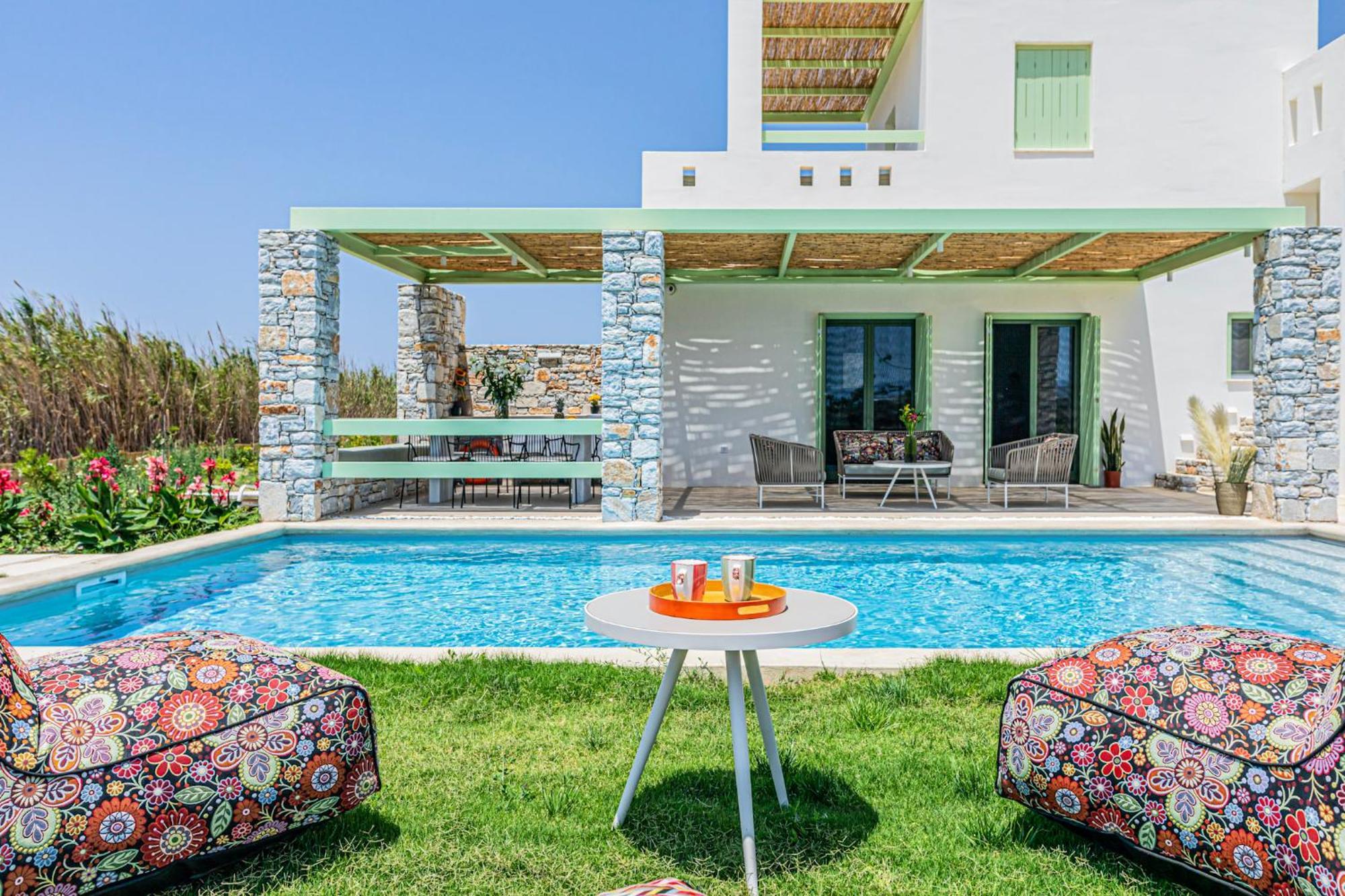 Plioni Villas & Suites Mikri Vigla Buitenkant foto